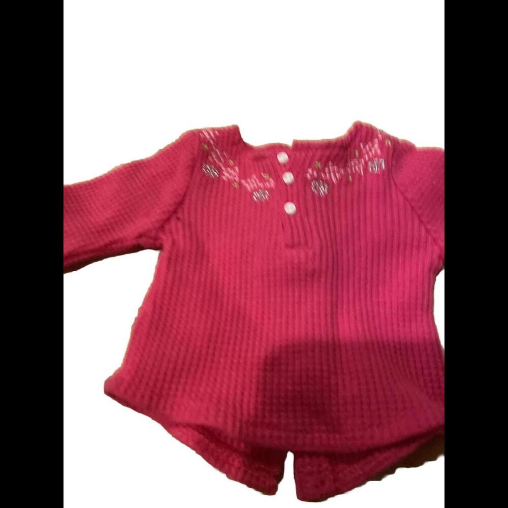 ❤️❤️❤️American Girl Retired Fair Isle Pajamas Top Only